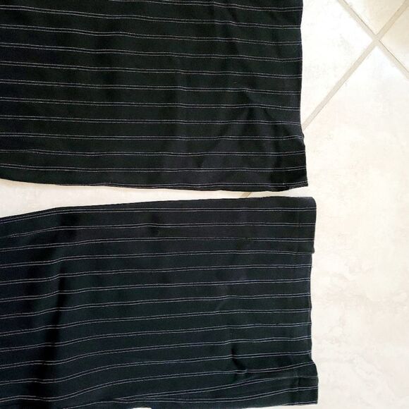 V&X juniors formal black slack pants with white stripes - Picture 8 of 16